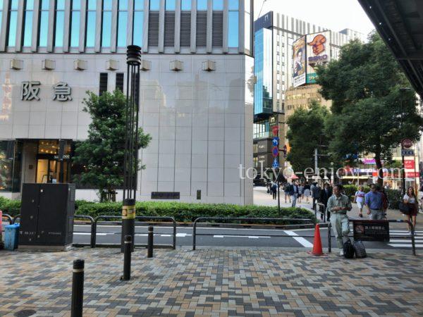 有楽町駅を出たところ
