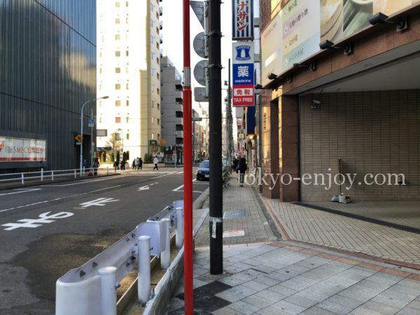 上野広小路駅前