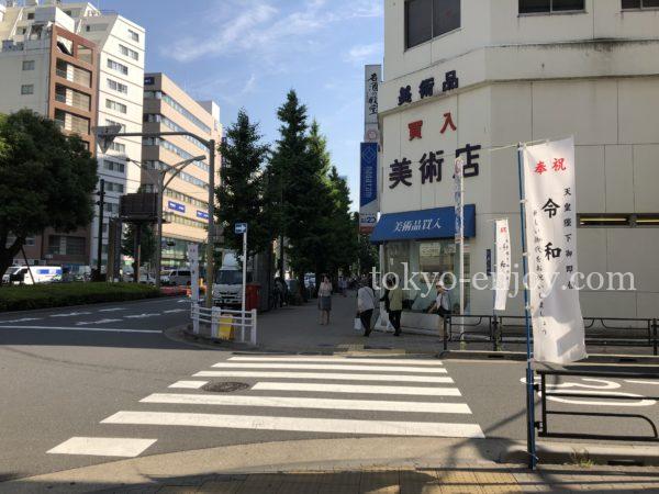 上野広小路駅前