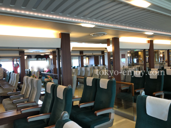 ハートランドフェリー 礼文島 稚内 2等