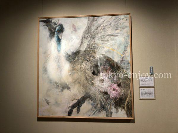 山種美術館 日本画アワード 2019 優秀賞 青木秀明 エミューの図ー飛べない鳥