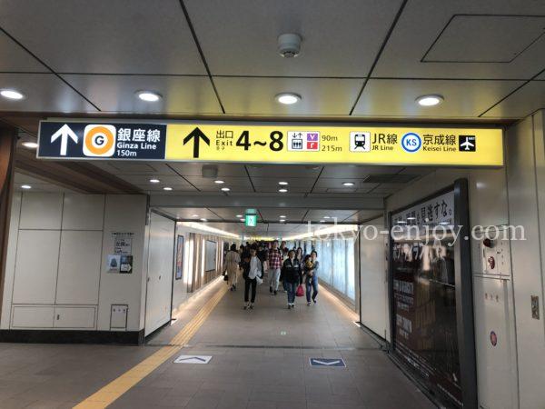 上野駅 東京メトロ