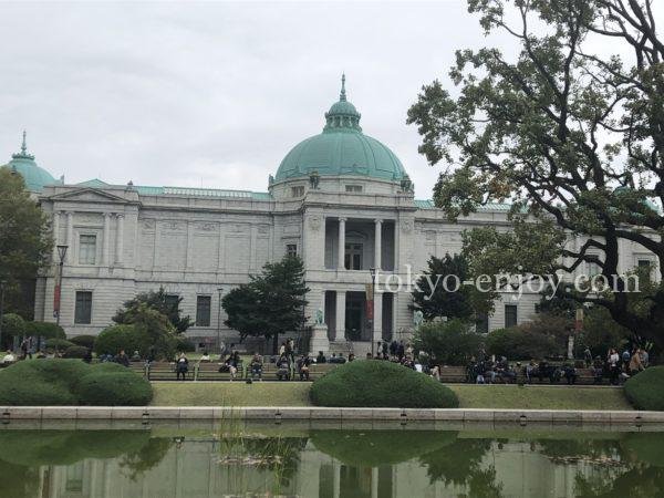 東京国立博物館 庭園 開放