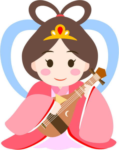 弁天様イラスト